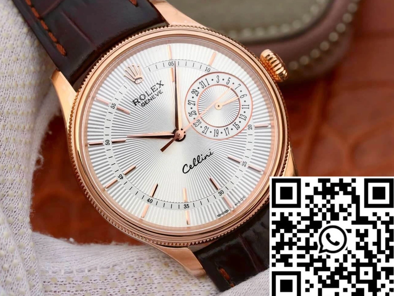 MKS M50515-0008 Factory Date Silver Celini Rolex Dial 0313